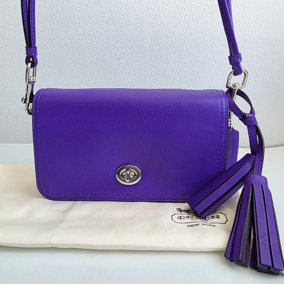 Coach Handbags - NEW Coach Legacy Penny Crossbody Bag in Ultraviolet